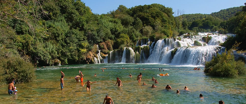 Nationalpark Krka  Sibenik  Kroatien  Fotos  Beschreibungen und Karten