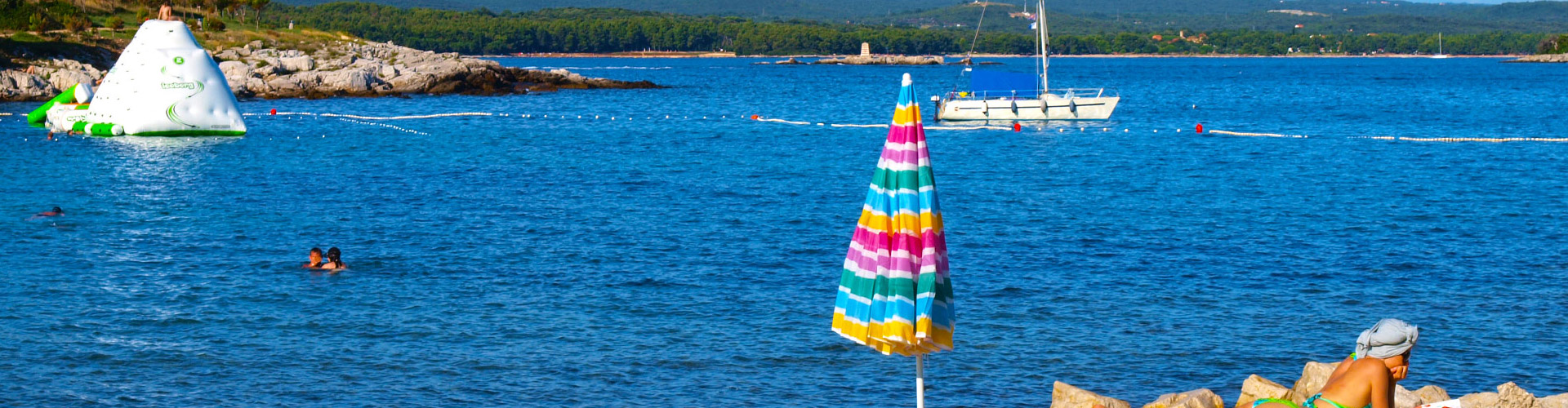 Istria Sun Der Strand auf der Insel Hl  Andreas  Rovinj  Istrien